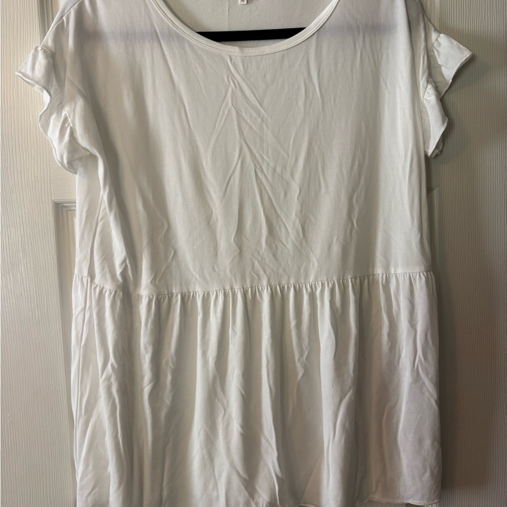 Piko 1988 Cream Short Sleeve Top